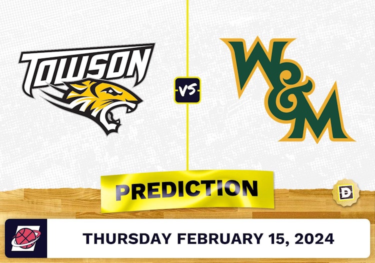 Towson vs. William & Mary Prediction, Odds, College Basketball Picks [2/15/2024]