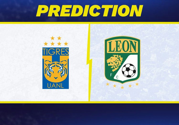 Tigres UANL takes on Club Leon in Liga MX action.