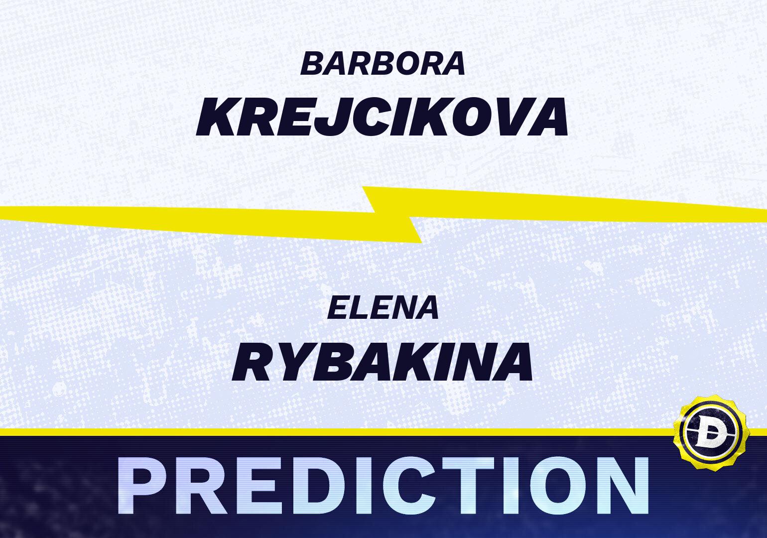 Barbora Krejcikova vs. Elena Rybakina Prediction, Odds, Picks for Wimbledon 2024