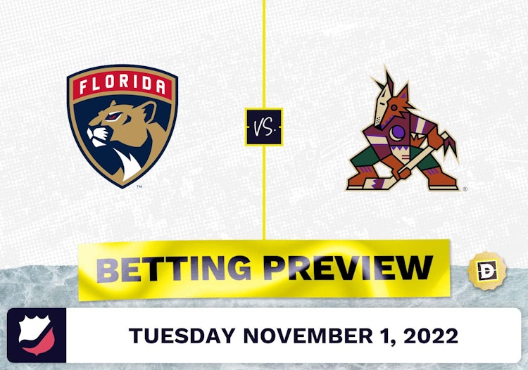 Panthers vs. Coyotes Prediction and Odds - Nov 1, 2022