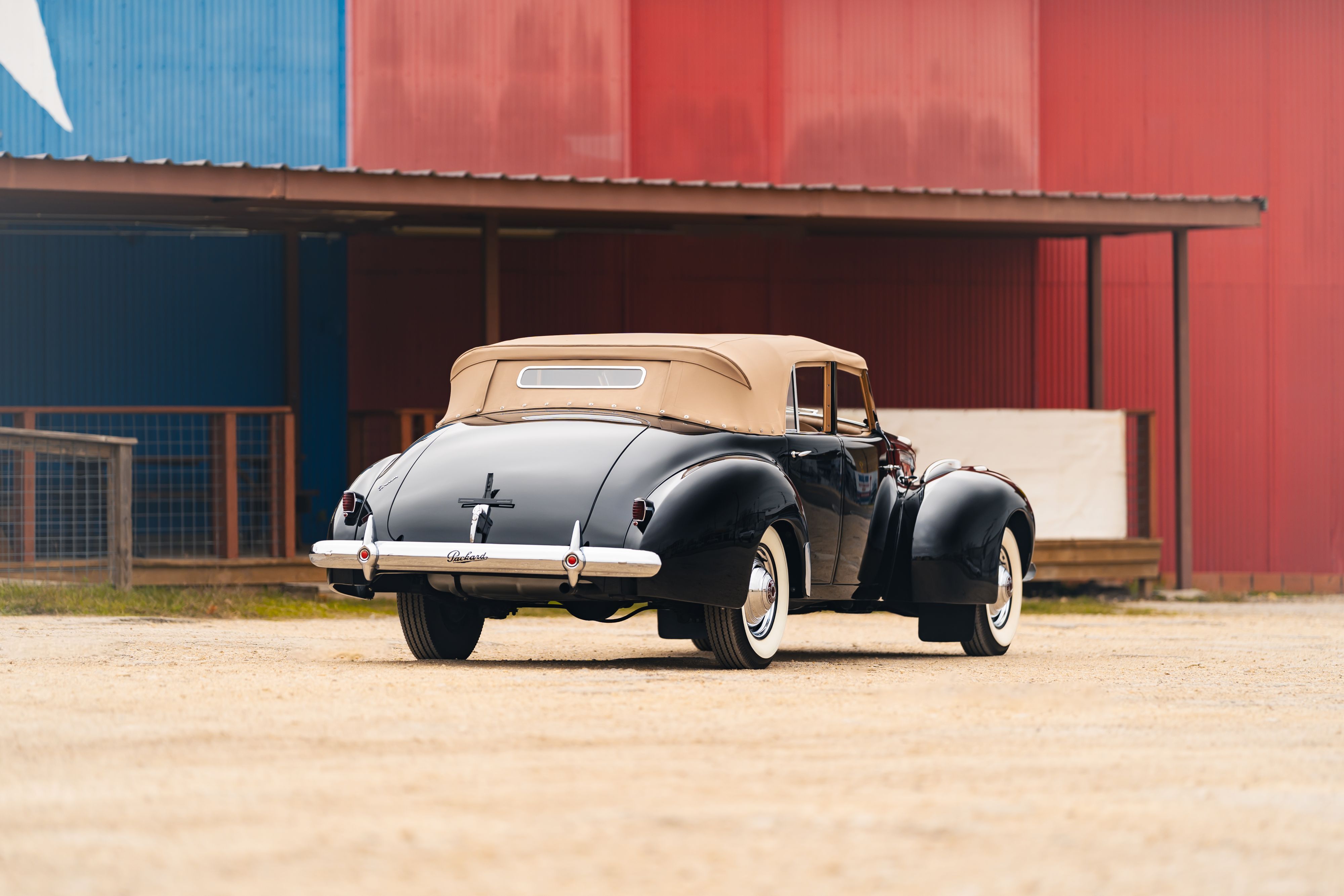 1940 Packard Super Eight One-Eighty Convertible Sedan by Darrin in Georgetown, TX.