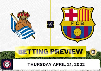 Real Sociedad vs. Barcelona Prediction and Odds - Apr 21, 2022