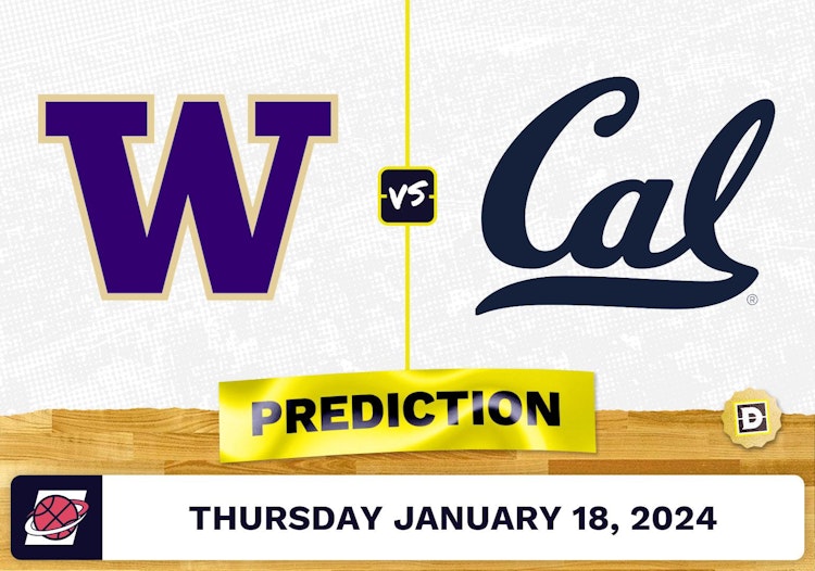 Washington vs. California Prediction, Odds, College Basketball Picks [1/18/2024]