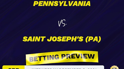 Pennsylvania vs. Saint Joseph's (PA) CBB Predictions and Odds - Dec 8, 2021