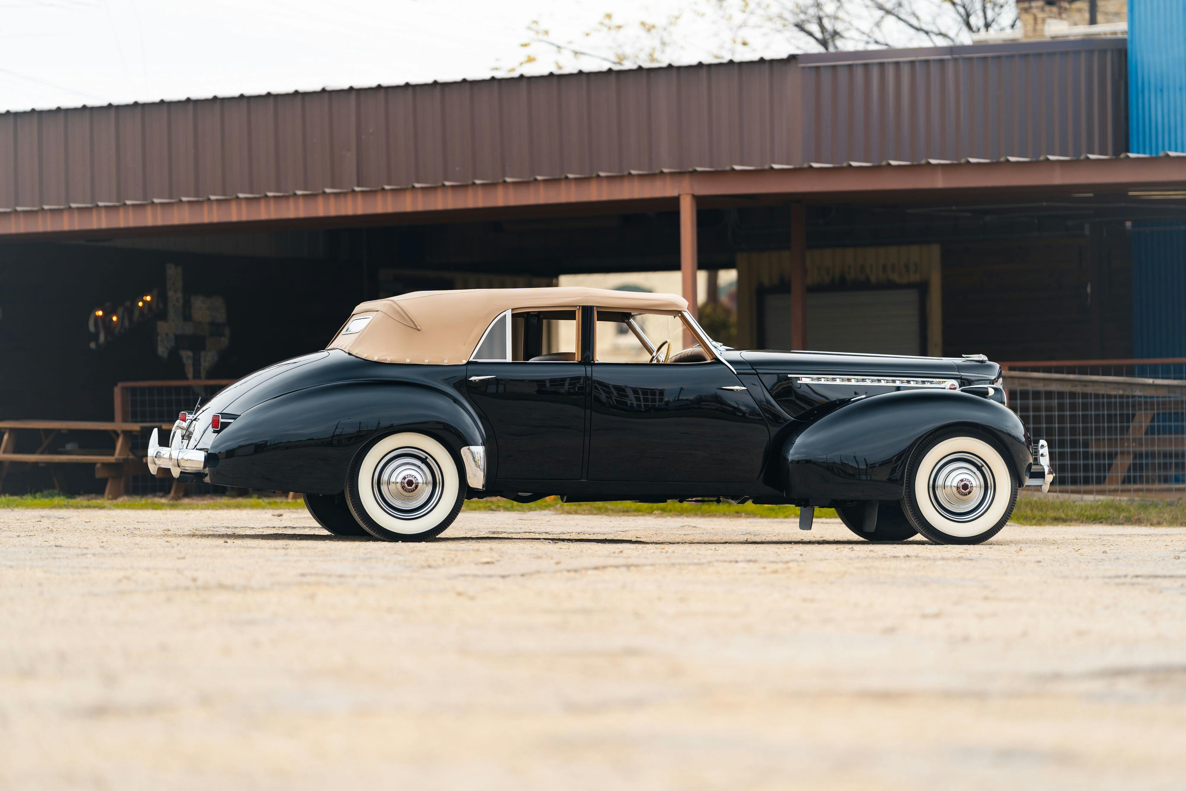 1940 Packard Super Eight One-Eighty Convertible Sedan by Darrin in Georgetown, TX.