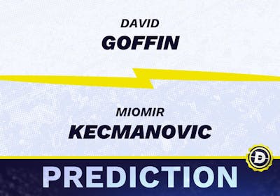 David Goffin vs. Miomir Kecmanovic Prediction, Odds, Picks for ATP Romanian Open 2024