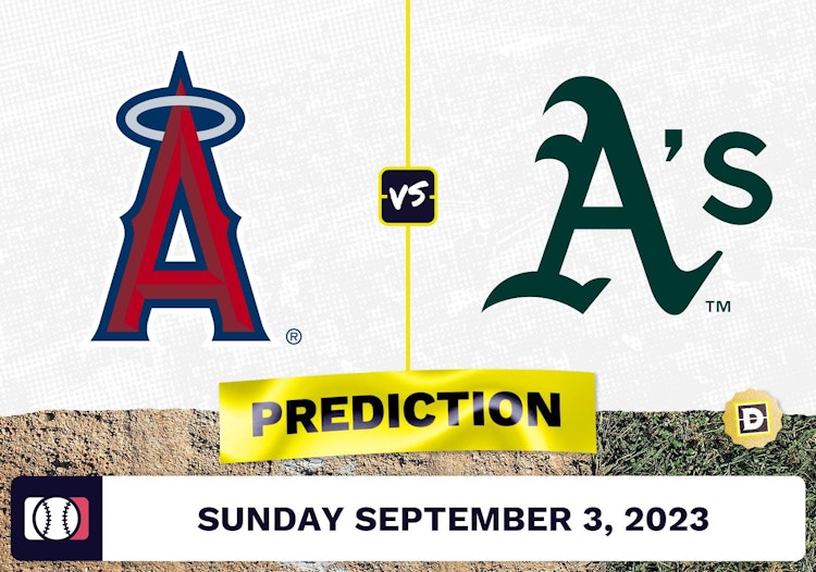 Angels vs. Athletics Prediction for MLB Sunday [9/3/2023]