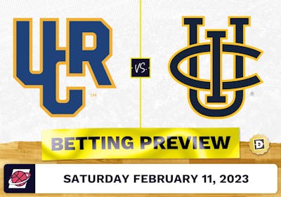 UC Riverside vs. UC Irvine CBB Prediction and Odds - Feb 11, 2023