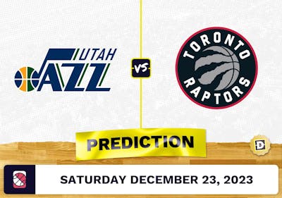 Utah Jazz vs. Toronto Raptors Prediction, Odds, NBA Picks  [12/23/2023]