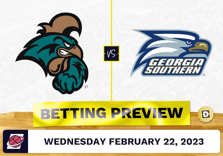 Coastal Carolina vs. Georgia Southern CBB Prediction and Odds - Feb 22, 2023