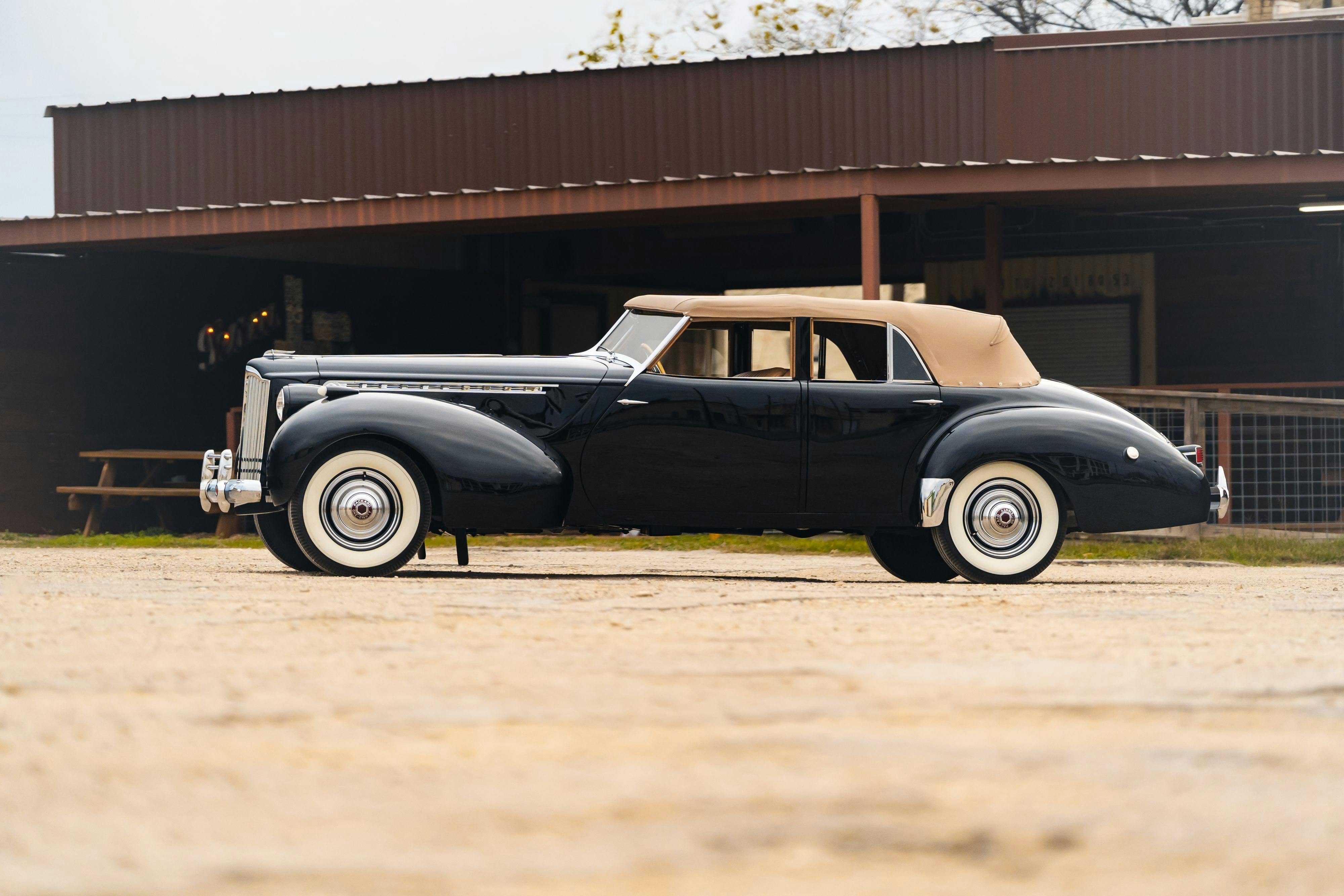 1940 Packard Super Eight One-Eighty Convertible Sedan by Darrin in Georgetown, TX.