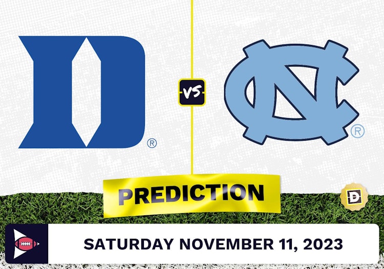 Duke vs. North Carolina CFB Prediction and Odds - November 11, 2023