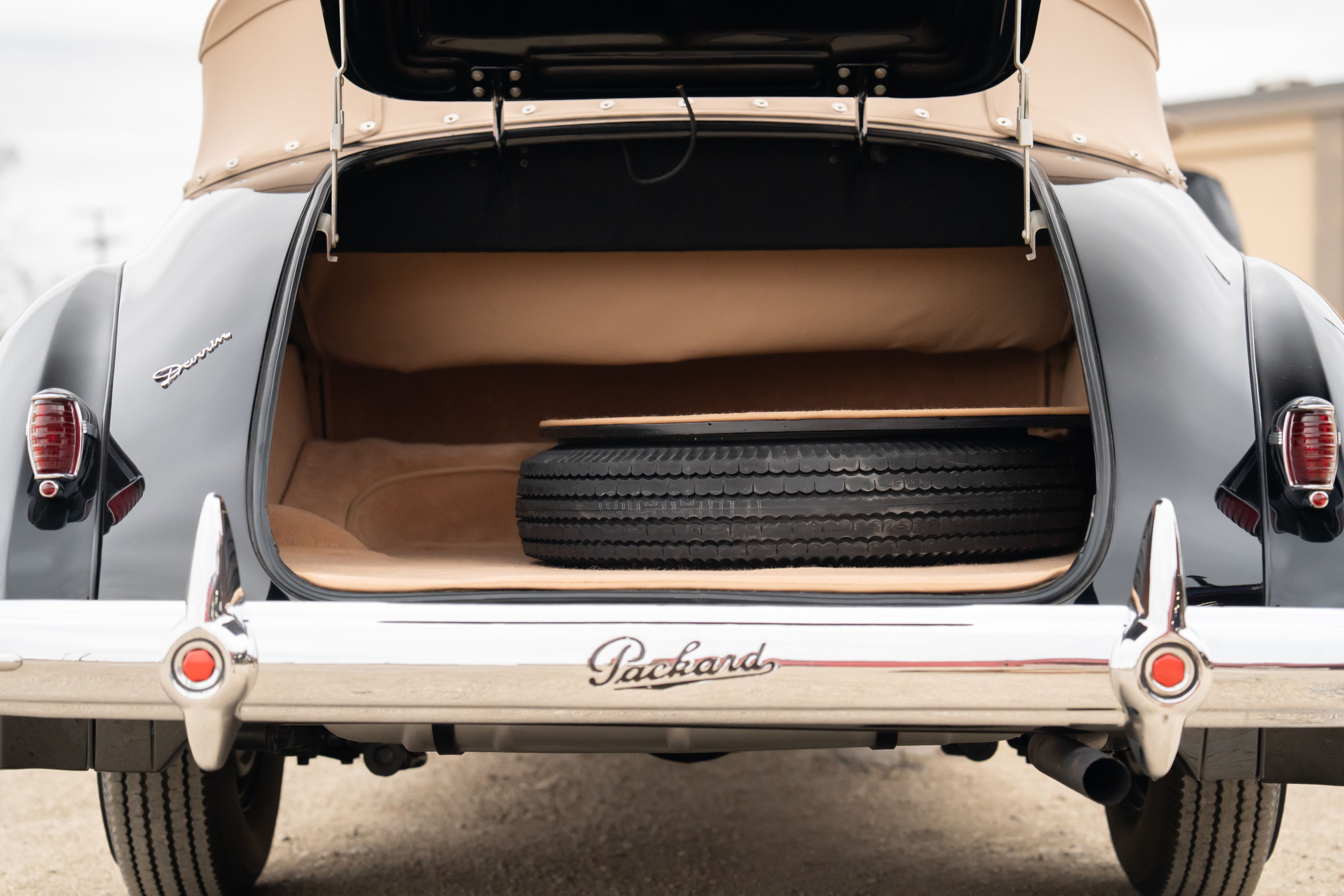 1940 Packard Super Eight One-Eighty Convertible Sedan by Darrin in Georgetown, TX.