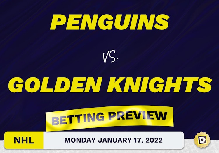 Penguins vs. Golden Knights Predictions and Odds - Jan 17, 2022