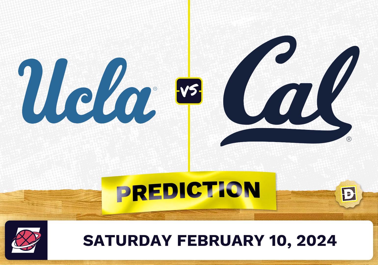 UCLA Vs. California Prediction, Odds, College Basketball Picks [2/10/2024]