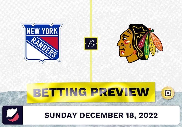 Rangers vs. Blackhawks Prediction and Odds - Dec 18, 2022