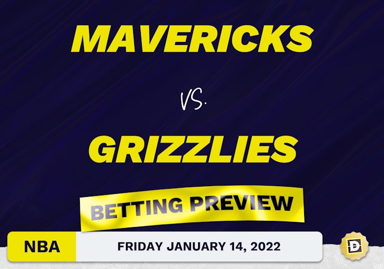 Mavericks vs. Grizzlies Predictions and Odds - Jan 14, 2022