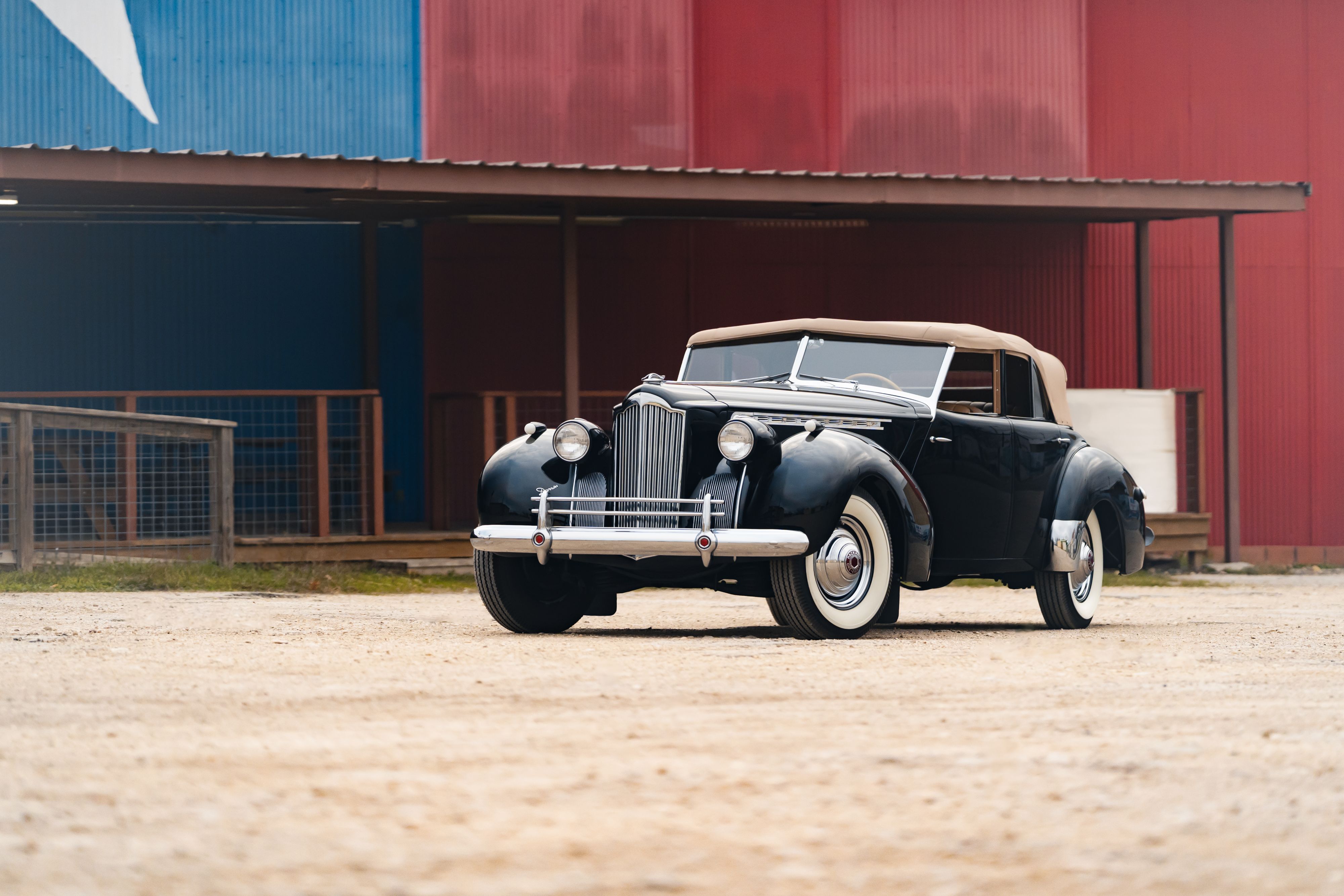 1940 Packard Super Eight One-Eighty Convertible Sedan by Darrin in Georgetown, TX.