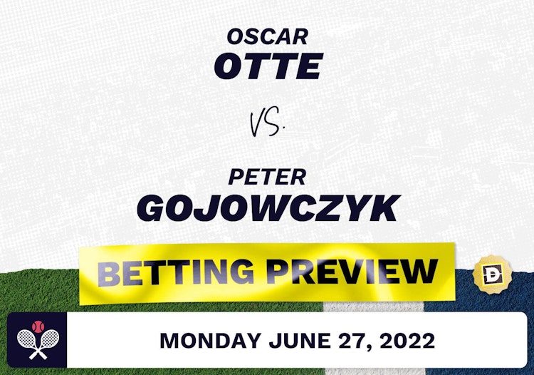 Oscar Otte vs. Peter Gojowczyk Predictions - Jun 27, 2022