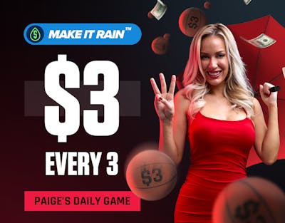 Paige Spiranac MAKES IT RAIN with PointsBet: Get $3 for every 3 pointer