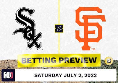 White Sox vs. Giants Prediction and Odds - Jul 2, 2022