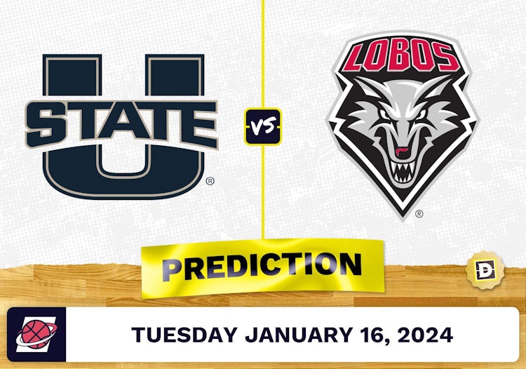 Utah State vs. New Mexico Prediction, Odds, College Basketball Picks [1/16/2024]