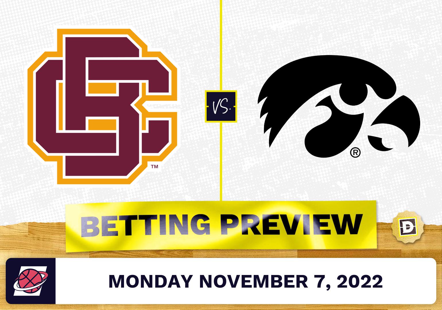 Bethune-Cookman vs. Iowa CBB Prediction and Odds - Nov 7, 2022