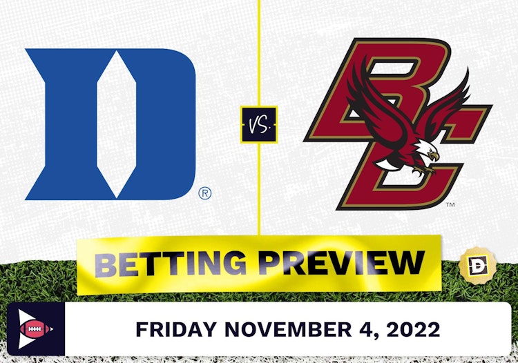 Duke vs. Boston College CFB Prediction and Odds - Nov 4, 2022