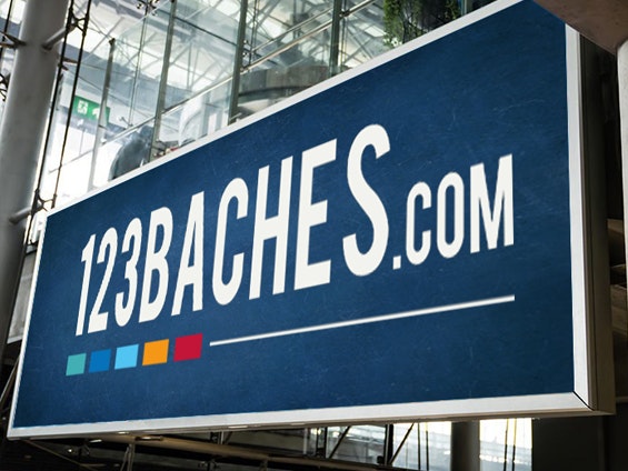 Bâche intérieure M1 anti-feu impression professionnelle