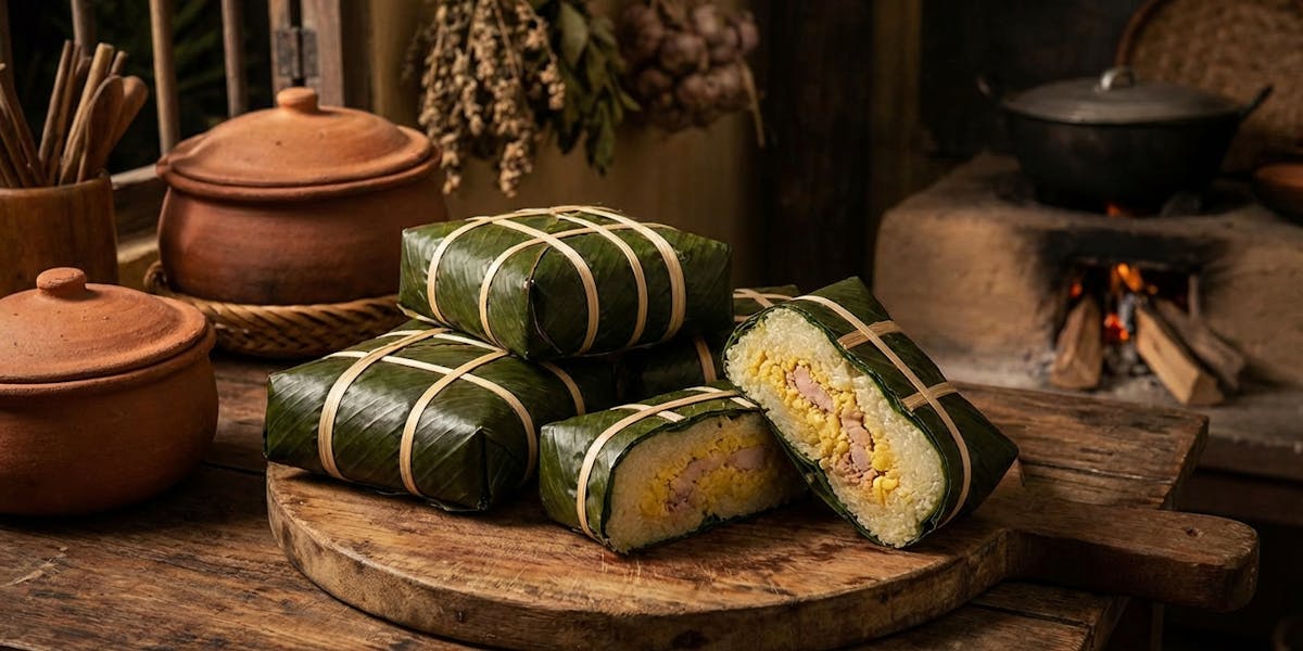 Bánh Chưng: The Art of Vietnamese Sticky Rice Cakes and the Legend of Lang Liêu
