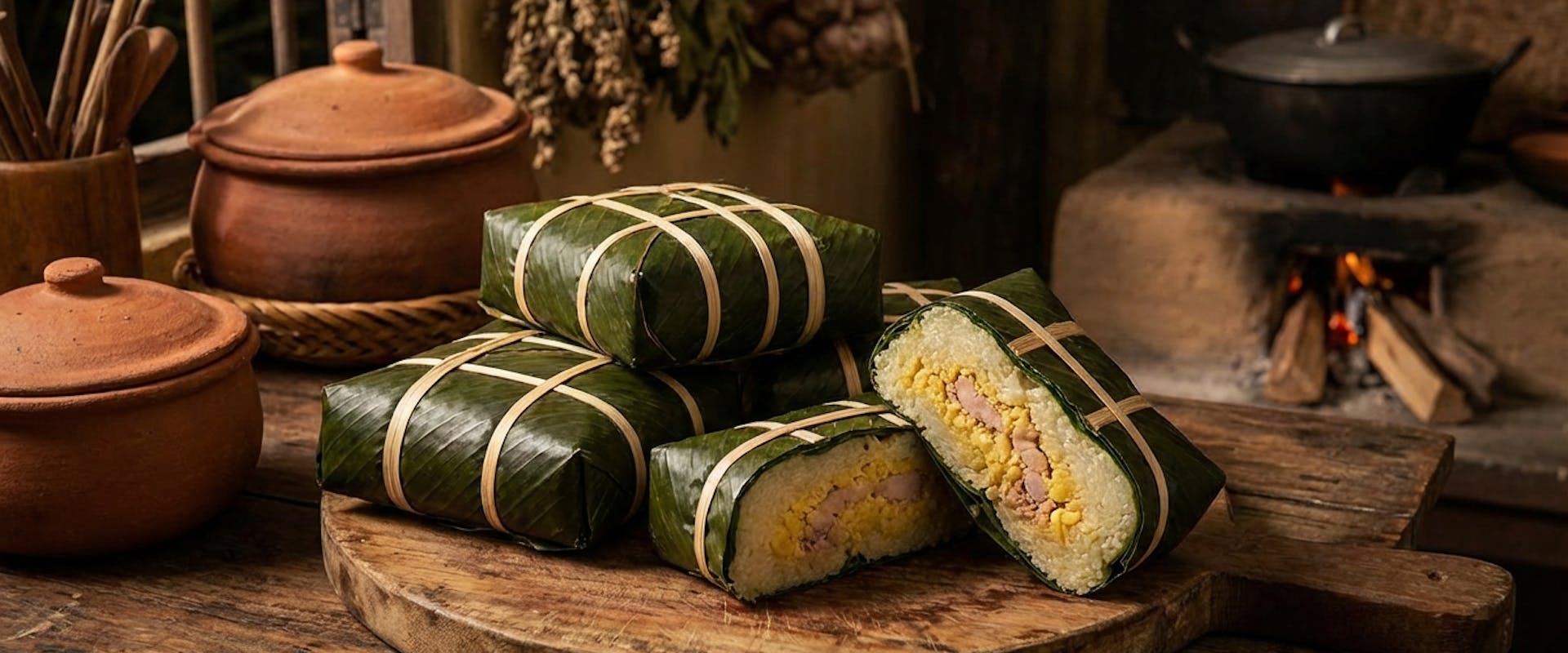 Bánh Chưng: The Art of Vietnamese Sticky Rice Cakes and the Legend of Lang Liêu