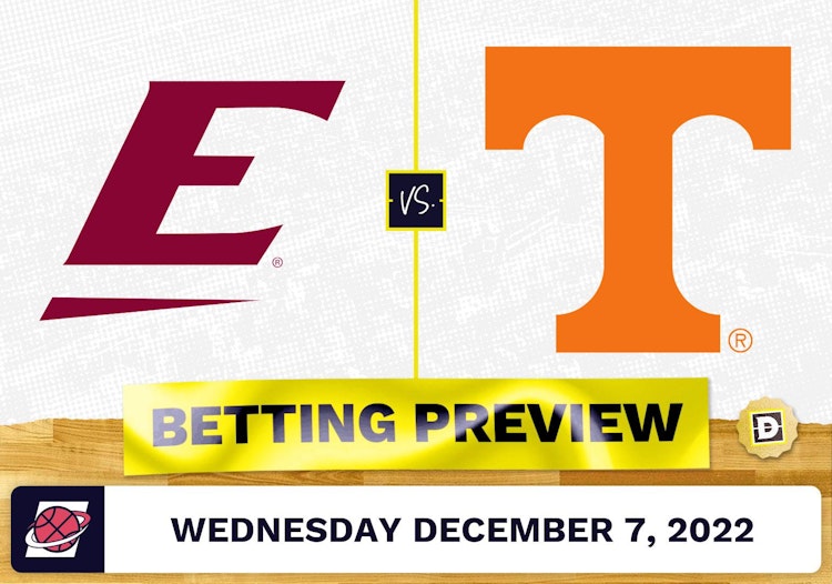 Eastern Kentucky vs. Tennessee CBB Prediction and Odds - Dec 7, 2022