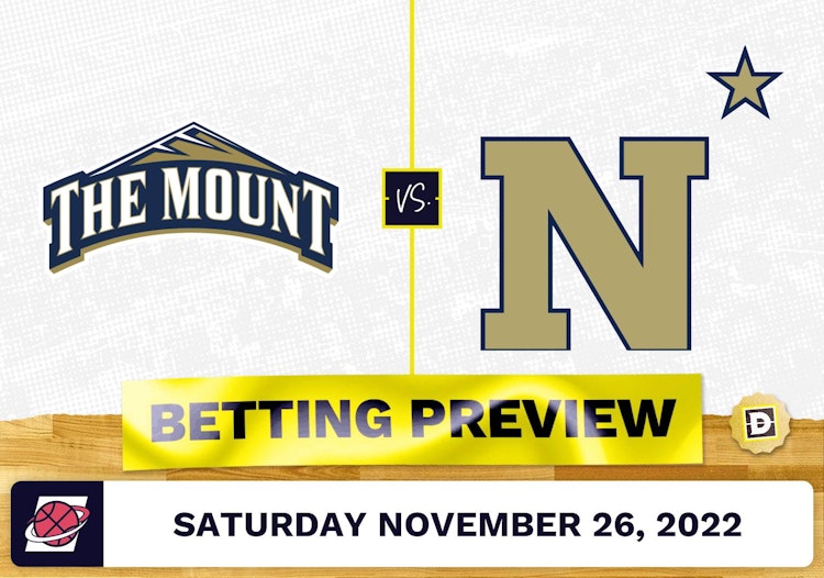 Mount St. Mary's vs. Navy CBB Prediction and Odds - Nov 26, 2022