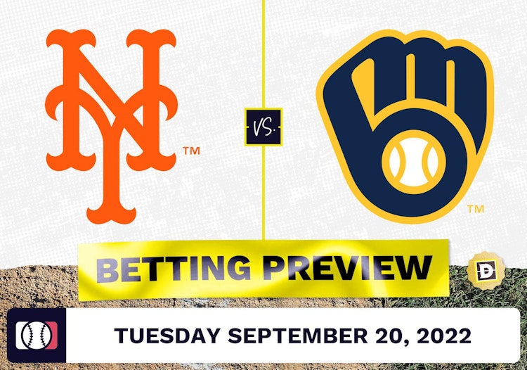 Mets vs. Brewers Prediction and Odds - Sep 20, 2022