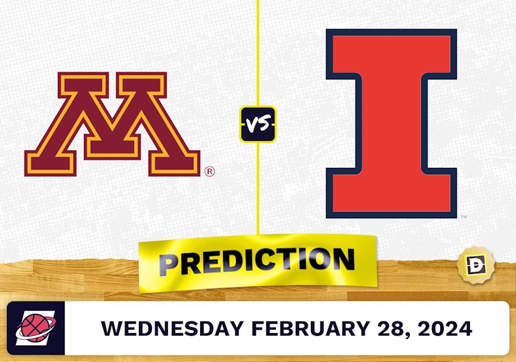 Minnesota vs. Illinois Prediction, Odds, College Basketball Picks [2/28/2024]