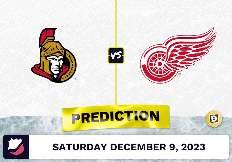 Ottawa Senators vs. Detroit Red Wings Prediction and Odds - December 9, 2023