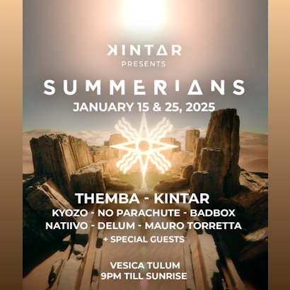 Kintar | Summerians X Wave Society @ Vesica Cenote Tulum