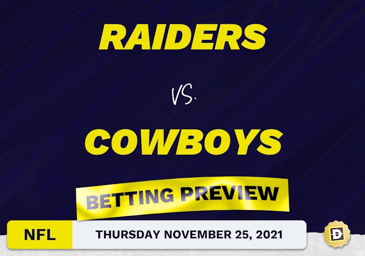 Raiders vs. Cowboys Predictions and Odds - Nov 25, 2021