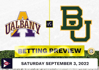 Albany NY vs. Baylor CFB Prediction and Odds - Sep 3, 2022