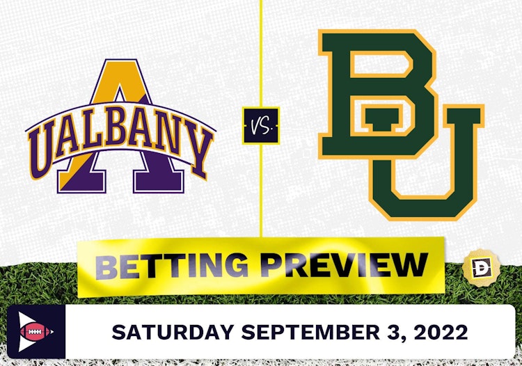 Albany NY vs. Baylor CFB Prediction and Odds - Sep 3, 2022