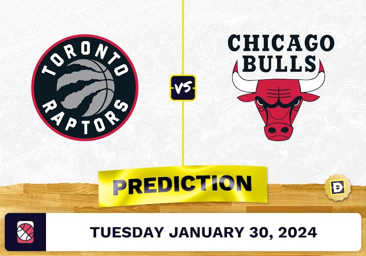 Toronto Raptors vs. Chicago Bulls Prediction, Odds, NBA Picks [1/30/2024]