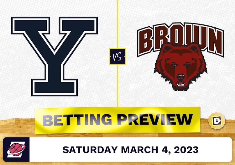 Yale vs. Brown CBB Prediction and Odds - Mar 4, 2023