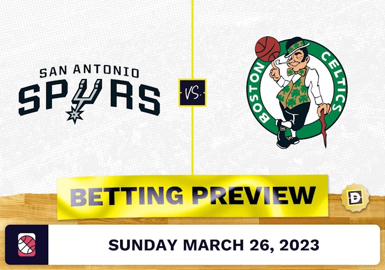 Spurs vs. Celtics Prediction and Odds - Mar 26, 2023