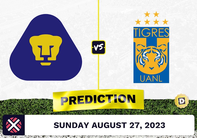 Pumas UNAM vs. Tigres UANL Prediction and Odds - August 27, 2023