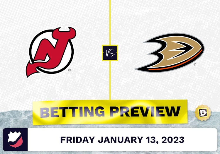 Devils vs. Ducks Prediction and Odds - Jan 13, 2023