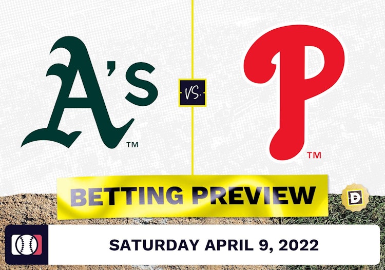 Athletics vs. Phillies Prediction and Odds - Apr 9, 2022
