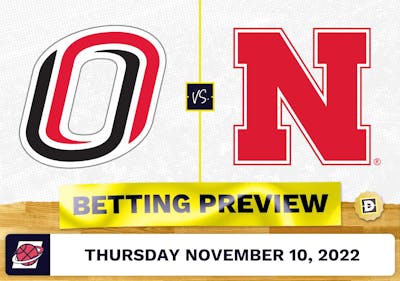 Nebraska-Omaha vs. Nebraska CBB Prediction and Odds - Nov 10, 2022