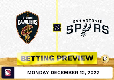 Cavaliers vs. Spurs Prediction and Odds - Dec 12, 2022