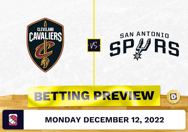 Cavaliers vs. Spurs Prediction and Odds - Dec 12, 2022