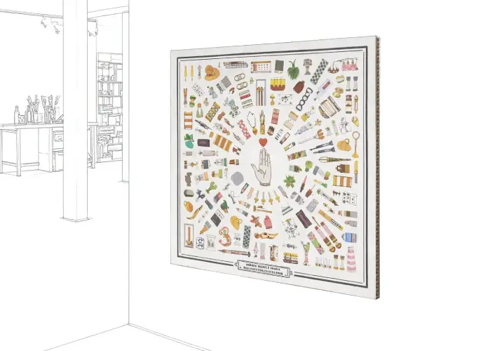 Reboard 10 mm utilisé pour communication visuelle intérieure